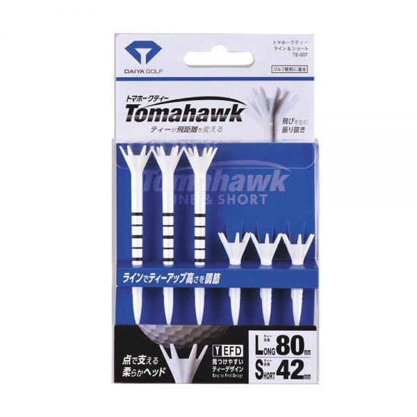 DAIYA Golf Golf Tee, Aerospark Tee, Made in Japan, Extra Long, Long, Semi-Long, Regular, 360° Oscillating Function, Break-Resistant, Golf Regulations, Beginners, Pack of 3