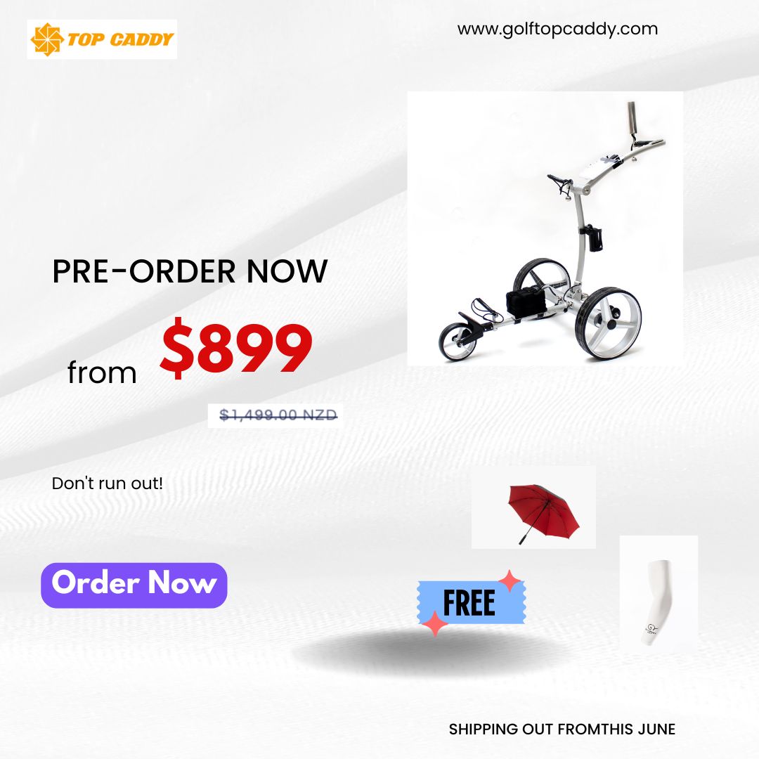 TopCaddy M1 -Remote Lithium Battery 36 holes - New Arrival!