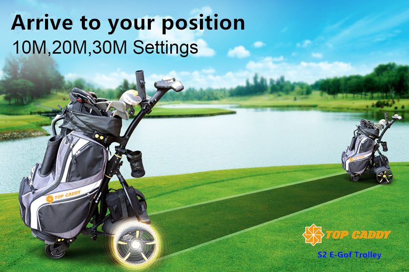 TopCaddy S2 Electric Golf Trundler