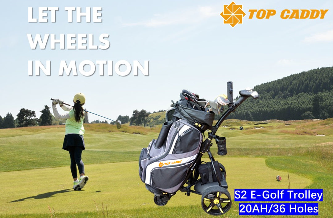 TopCaddy S2 Electric Golf Trundler