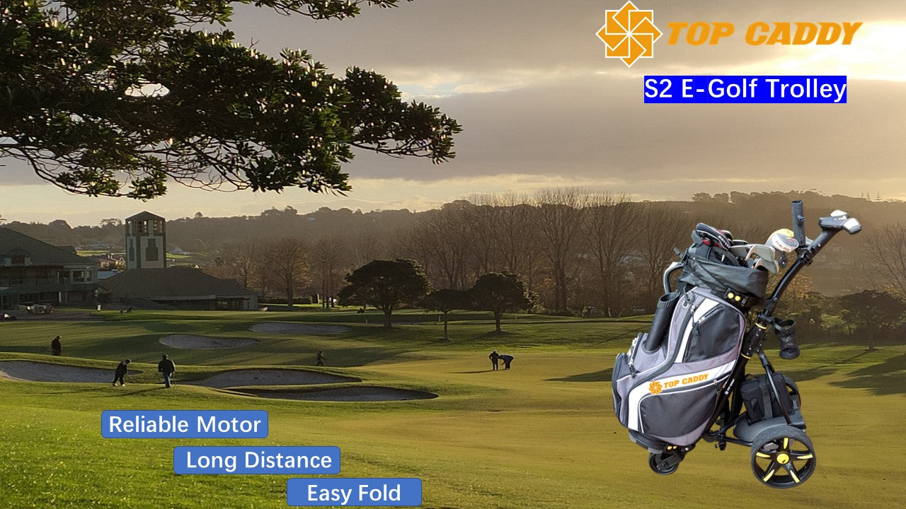 TopCaddy S2 Electric Golf Trundler