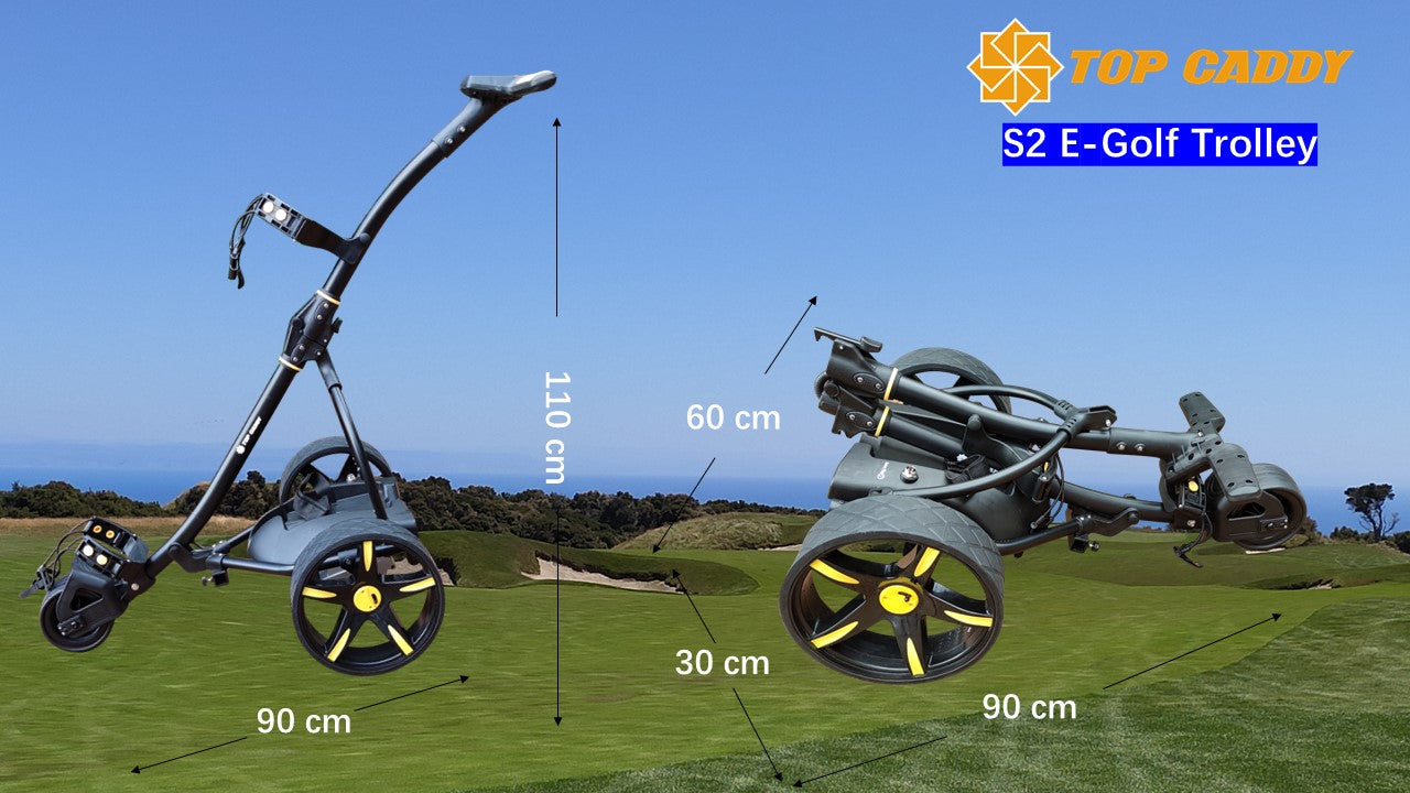 TopCaddy S2 Electric Golf Trundler